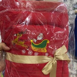 Toalla Navideña x2 - imagen 1