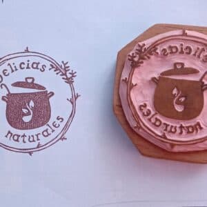 Sello personalizado en goma - imagen 2
