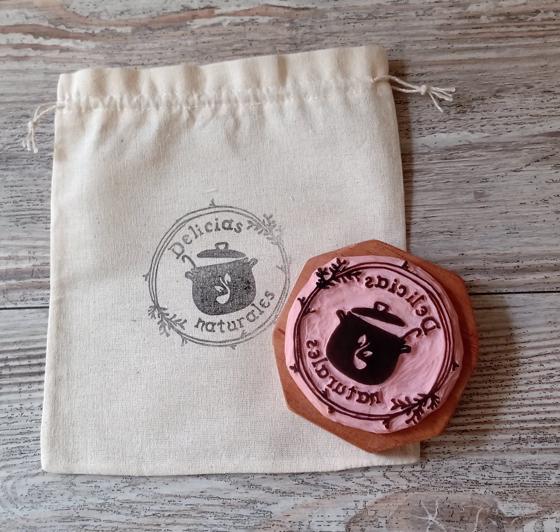 Sello personalizado en goma