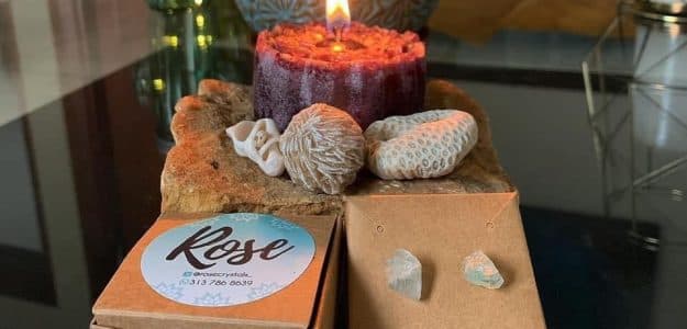 Banner de Rose Crystals