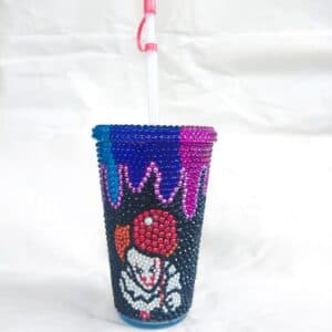 Vaso personalizado piedras crsital