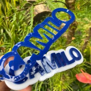 Llavero Personalizado con Nombre: Accesorios Únicos para Llevar Siempre Contigo - imagen 3