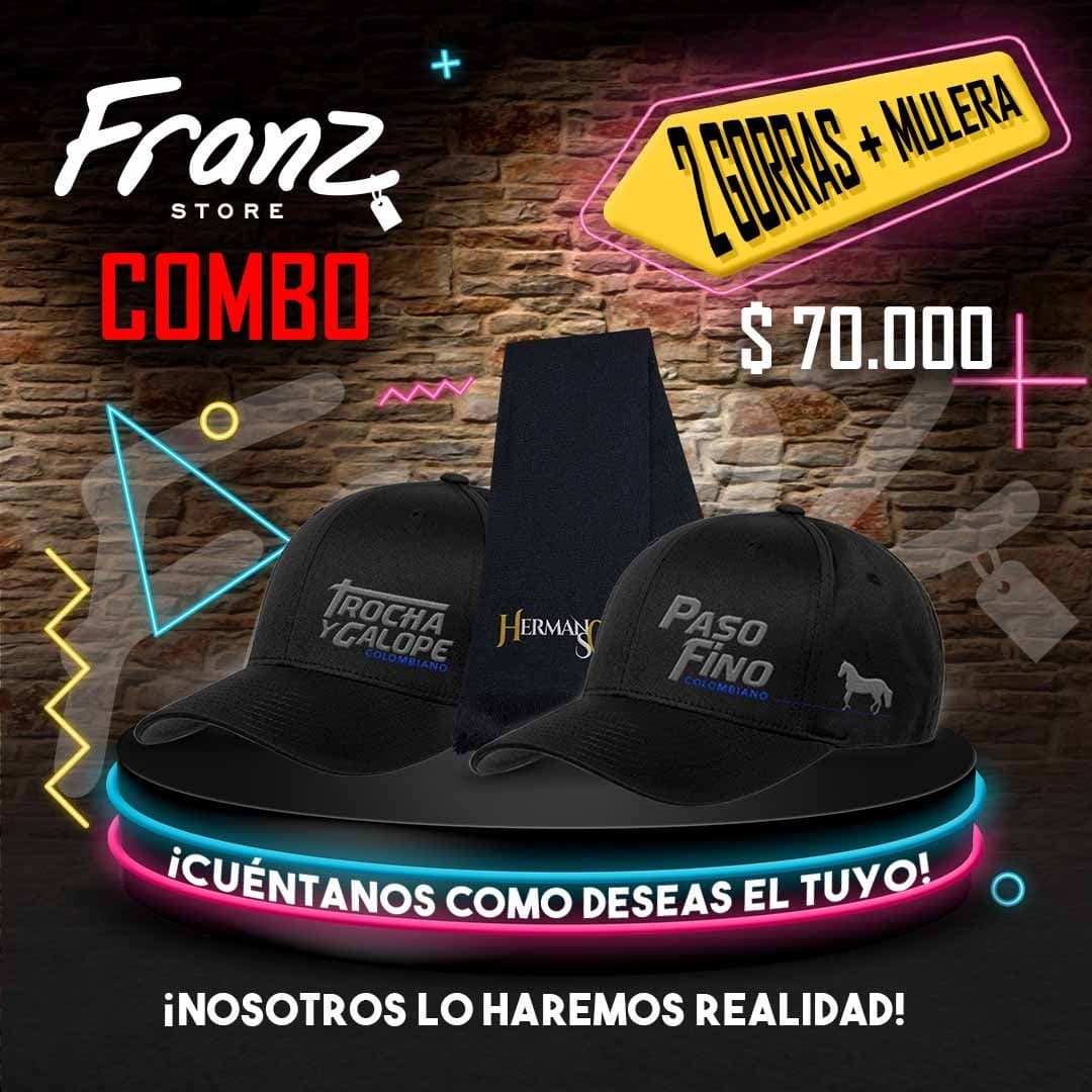 Super Combo de Gorras Caballistas