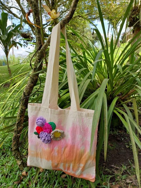 Tote bag hecha a mano