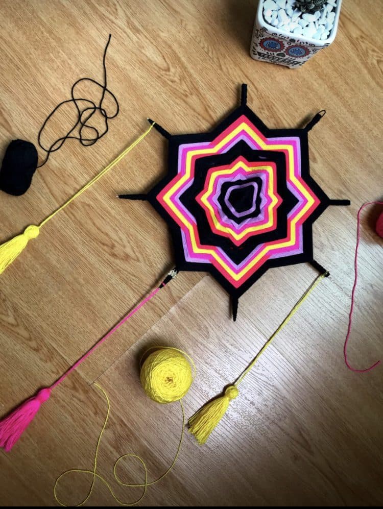 Mandala decoración mediano